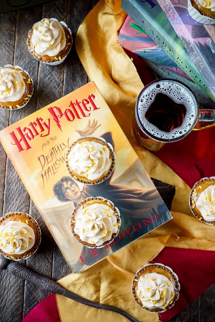 Butterbeer Cupcakes Harry Potter Dessert Recipes POPSUGAR Food Photo 2