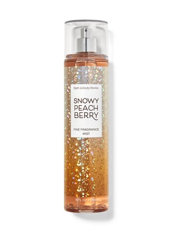 Bath & Body Works Snowy Peach Berry Fine Fragrance Mist