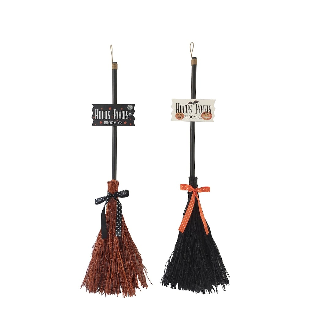 Assorted Hocus Pocus Broom Decor