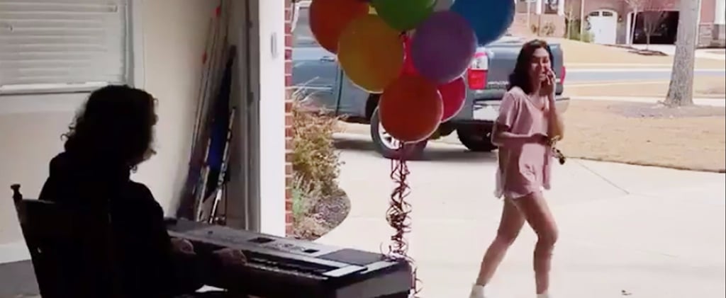Up-Themed Marriage Promposal