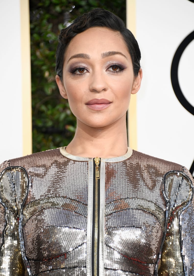 Ruth Negga at the Golden Globes