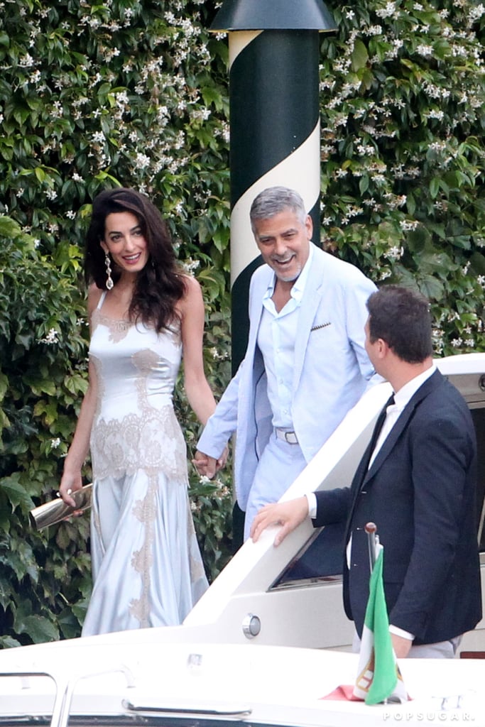 George and Amal Clooney in Italy July 2016 Pictures