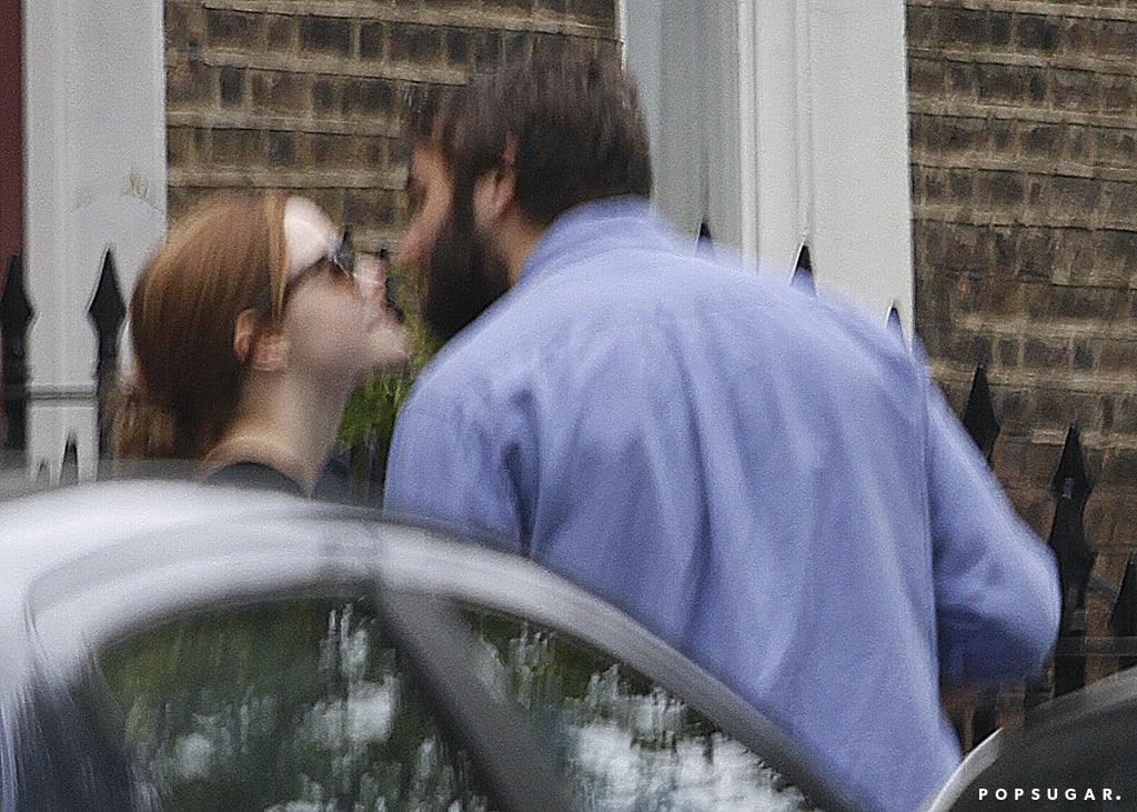 Emma Watson and Matthew Janney Kiss in London