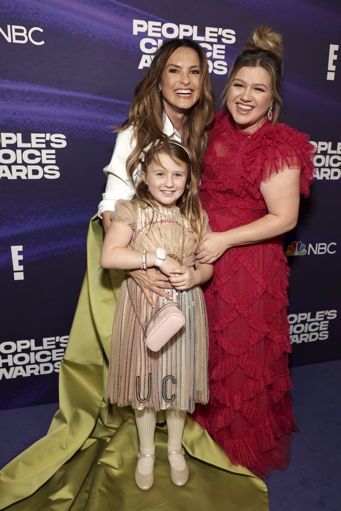 Kelly Clarkson and River Rose at People's Choice Awards 2022