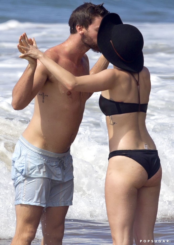 Miley Cyrus and Patrick Schwarzenegger PDA in Hawaii Photos