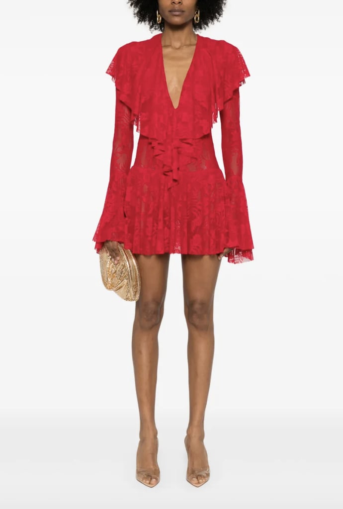 A Ruffle Dress