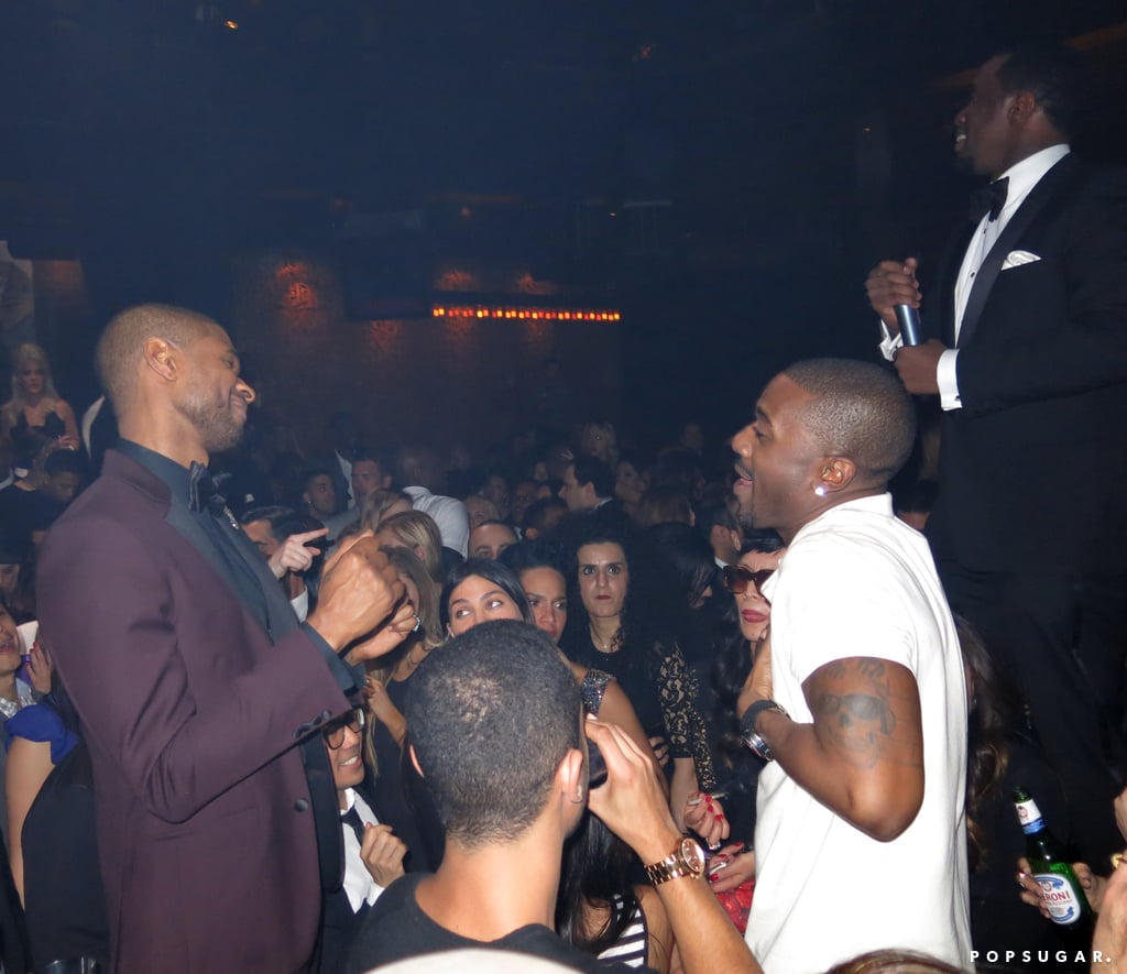 Oh, wait — there's Usher and Diddy, too!