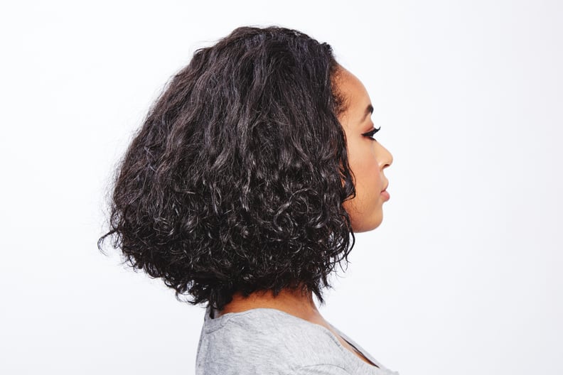 Black girl curls store with flat iron