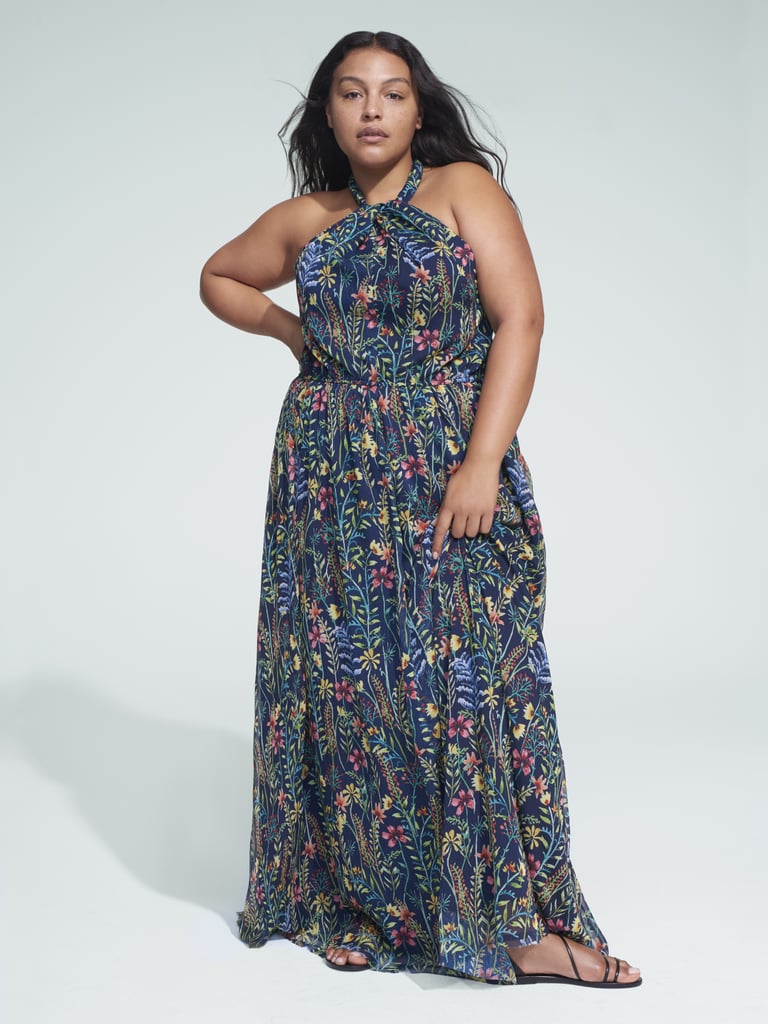 Jason Wu/ELOQUII Halter Maxi Dress