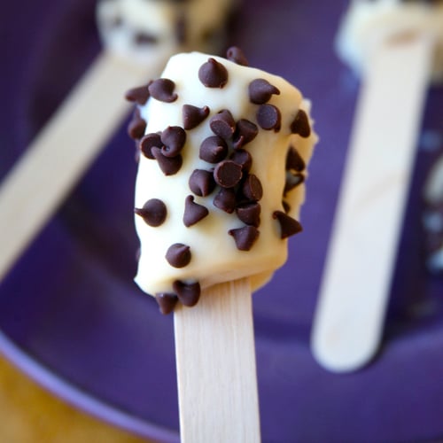 Frozen Banana, Yoghurt and Chocolate Dessert Recipe POPSUGAR Fitness
