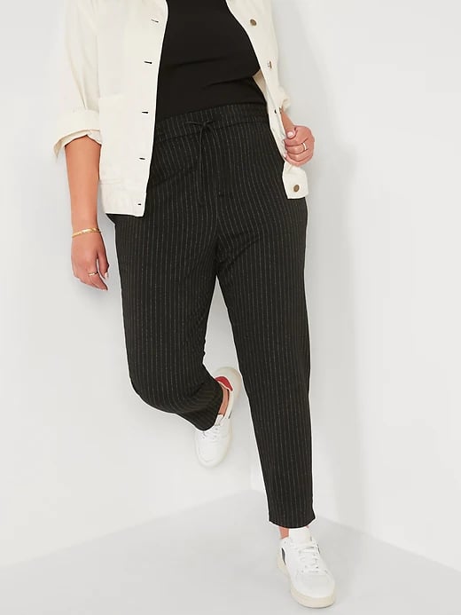 A Comfortable Pant: Old Navy High-Waisted Soft-Brushed Pull-On Ankle Pants