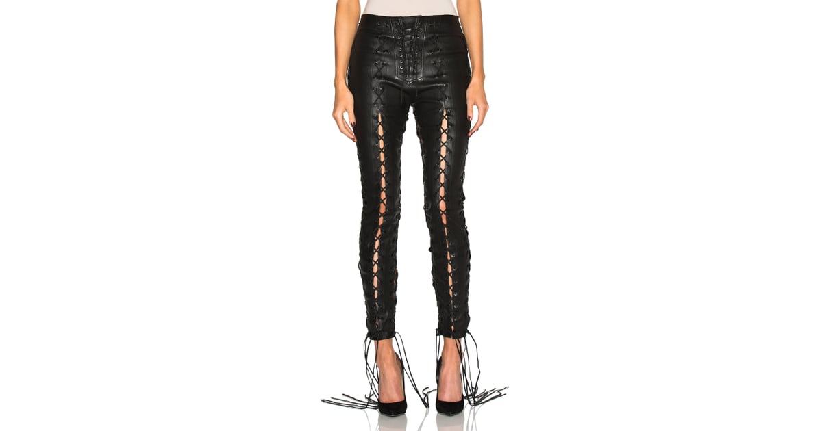 Lace-Up Pants Trend | POPSUGAR Fashion 