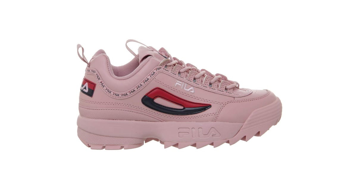fila pink disruptor ii premium trainers