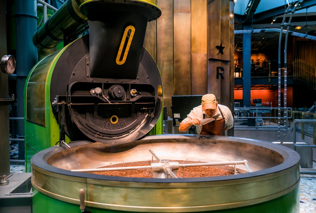 You Can Get Up Close With the Roasting Equipment