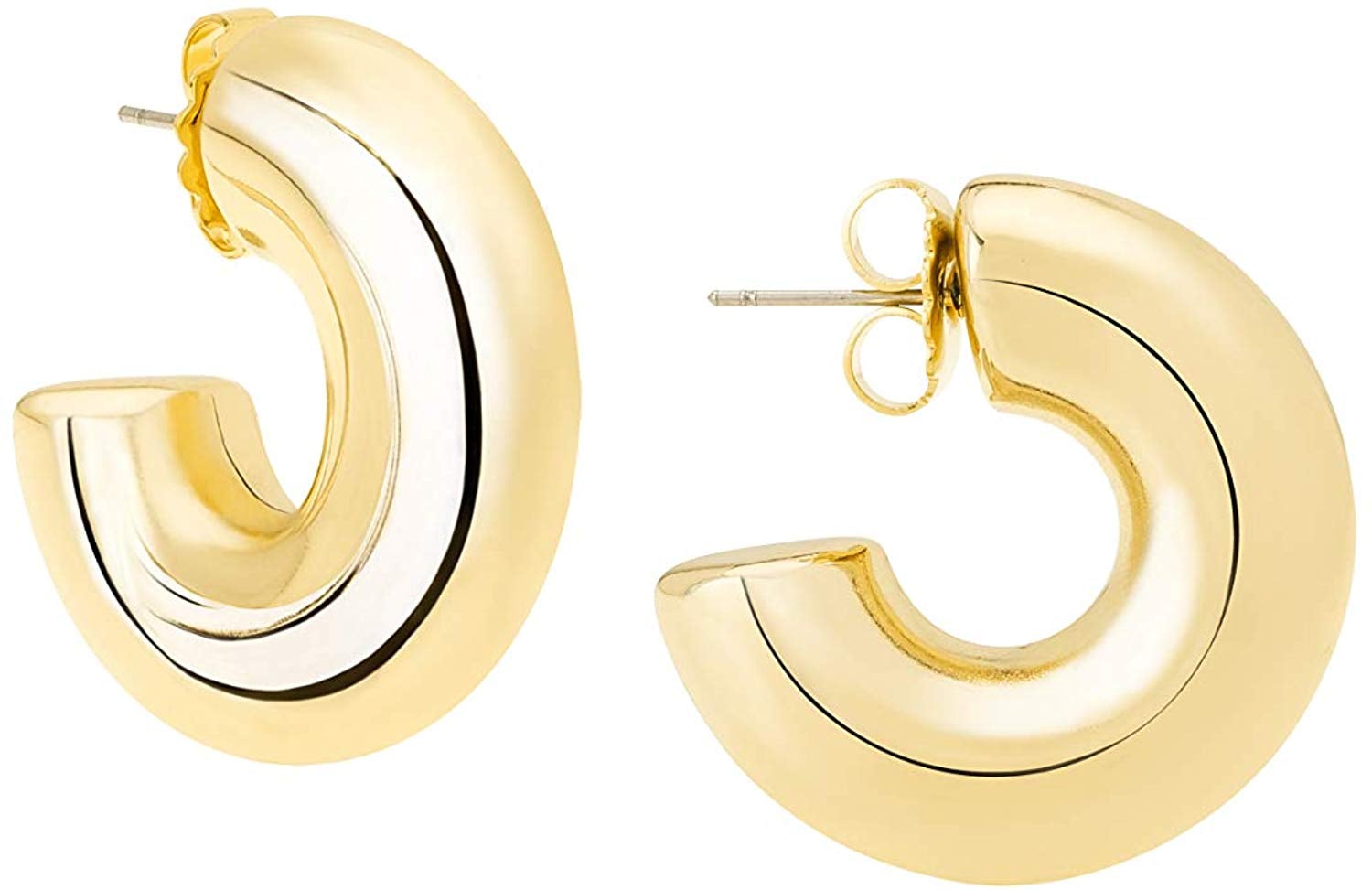 Janis by Janis Savitt High Polished 18k Yellow Gold Plated Small