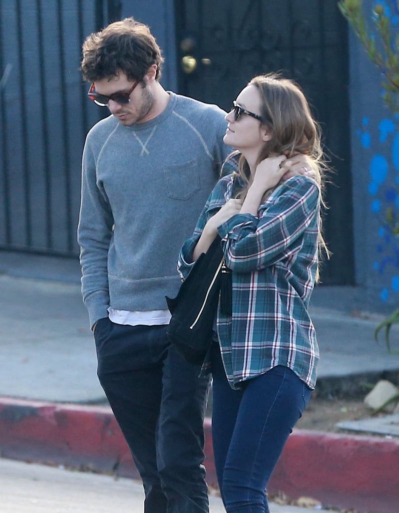 Adam Brody and Leighton Meester Out in LA October 2016