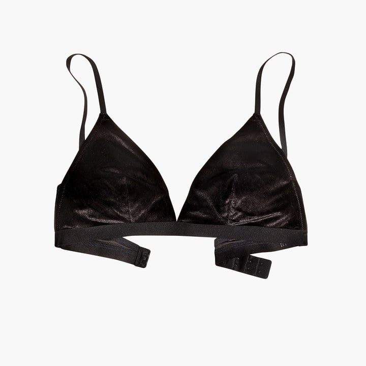 Hanky Panky Panne Velvet Crossover Bralette, Olivia Munn Wore a Bra as a  Top — and When You See It, You Might Actually Try It