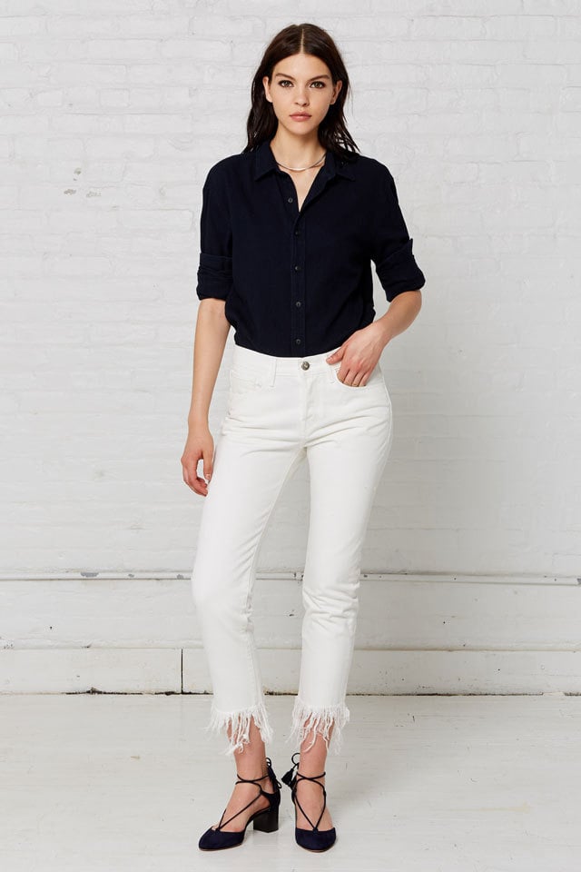 3x1 WM3 Crop Fringe Bianca ($285) | How to Find the Best White Jeans For  Your Body | POPSUGAR Fashion Photo 9