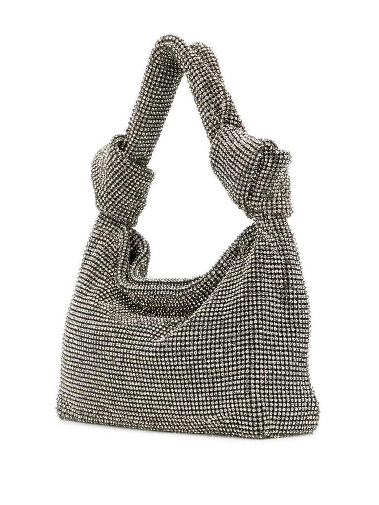 Alexander Wang Rhinestone-Embellished Knotted Tote
