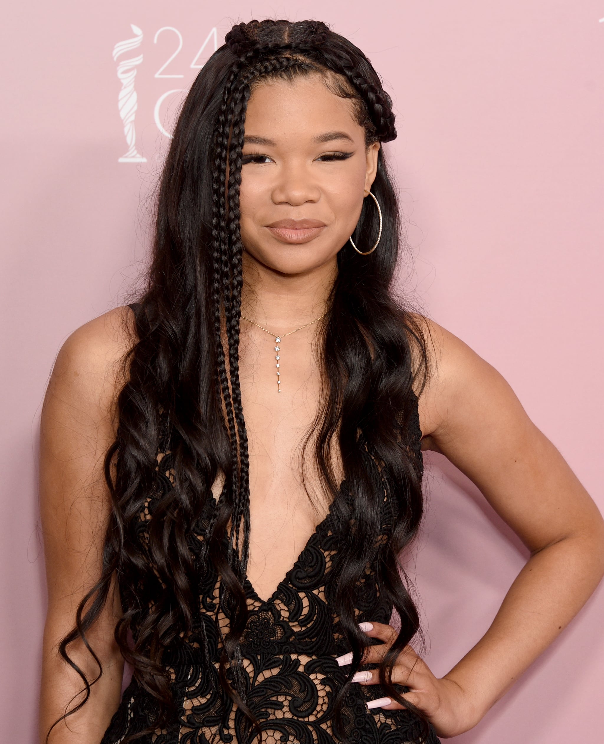 SANTA MONICA, CALIFORNIA - MARCH 09: Storm Reid attends the 24th CDGA (Costume Designers Guild Awards) on March 09, 2022 in Santa Monica, California. (Photo by Gregg DeGuire/FilmMagic)