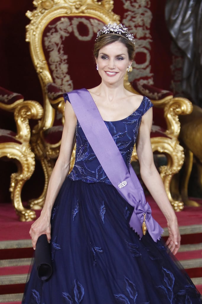 Queen Letizia Disney Gown