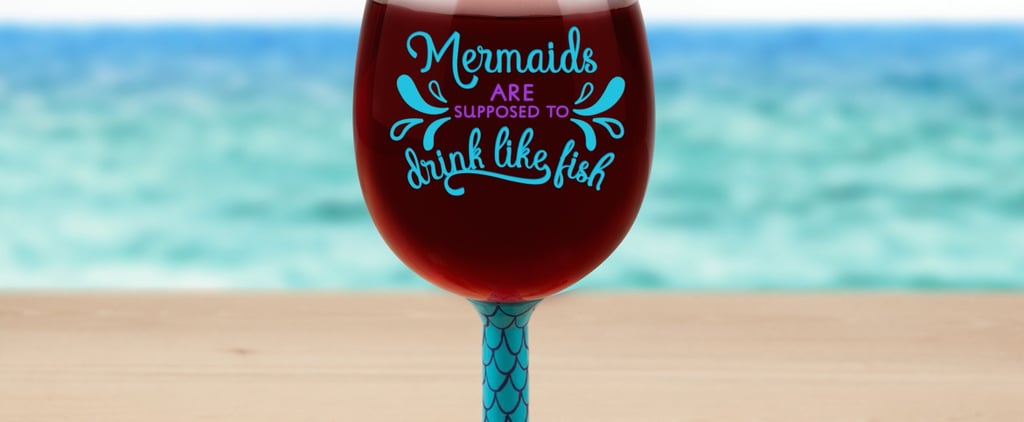 Giant Mermaid Wine Glass