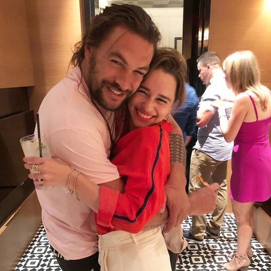 Emilia Clarke and Jason Momoa Reunion Photos July 2019