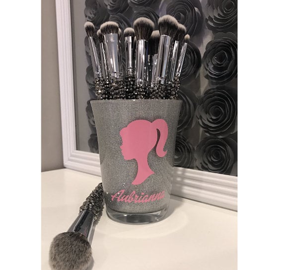 GlamObsessionDesign Makeup Brush Holder Barbie