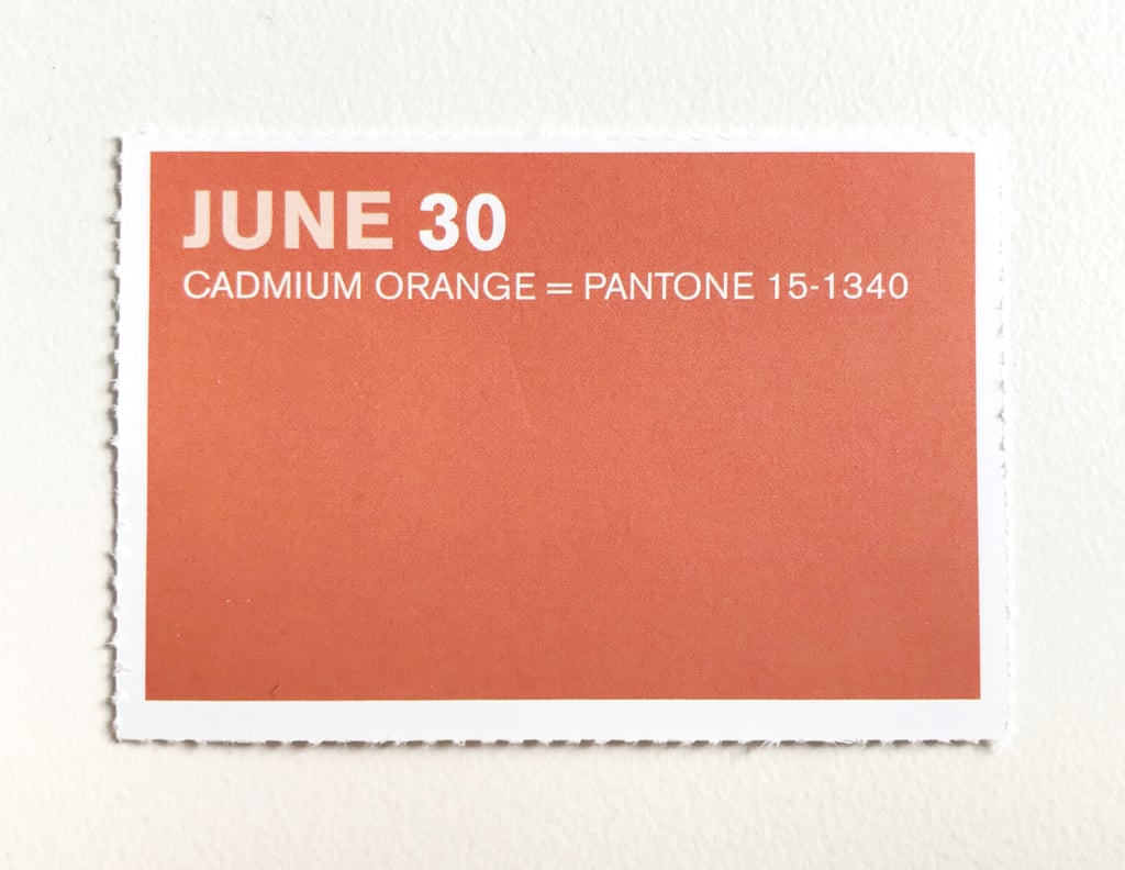 June 30 - Cadmium Orange