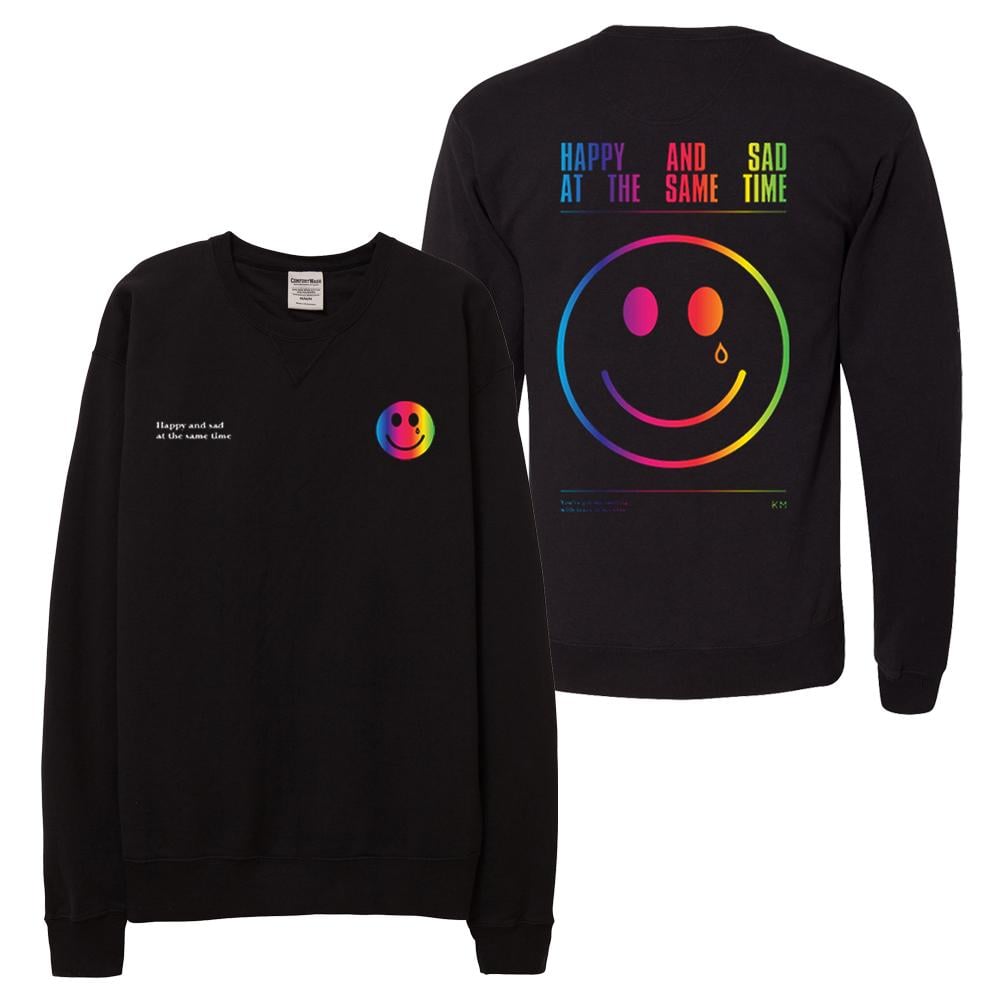 Happy and Sad Smiley Sweatshirt
