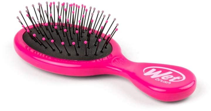 Wet Brush Mini Detangler Hair Brush — Pink