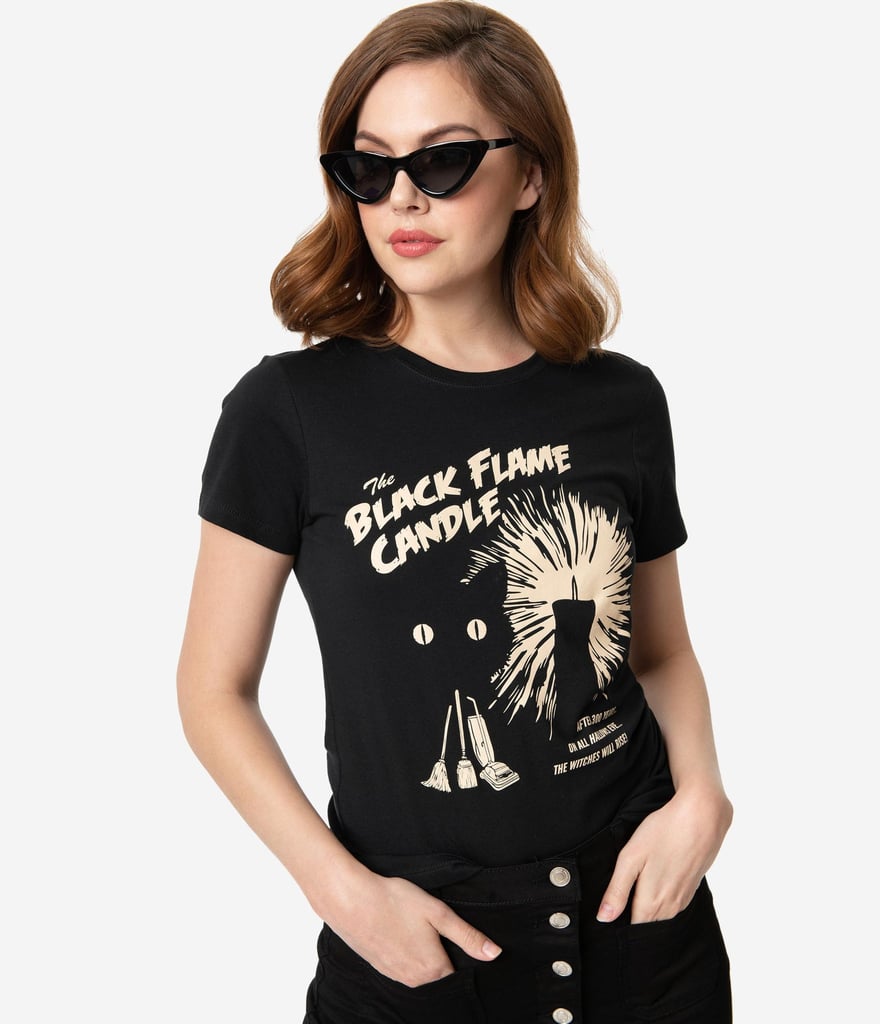 Whosits and Whatsits Black Flame Candle Women's Tee