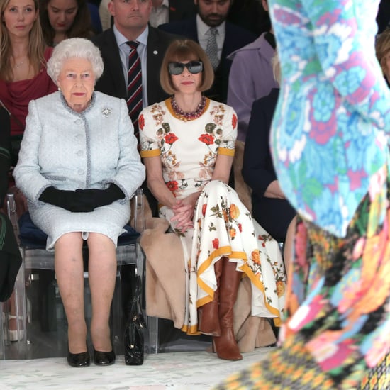 Queen Elizabeth at Fashion Week 2018