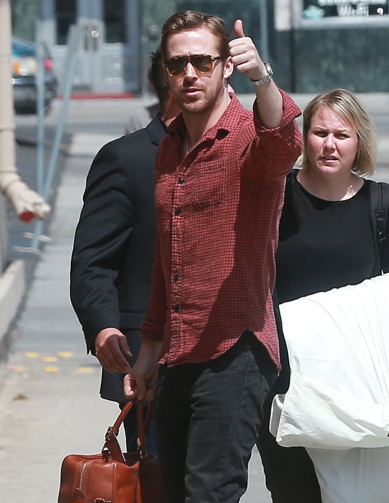 Ryan Gosling in LA After Baby News May 2016 | Pictures