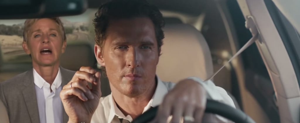 Ellen DeGeneres Spoofs Matthew McConaughey's Lincoln Ad
