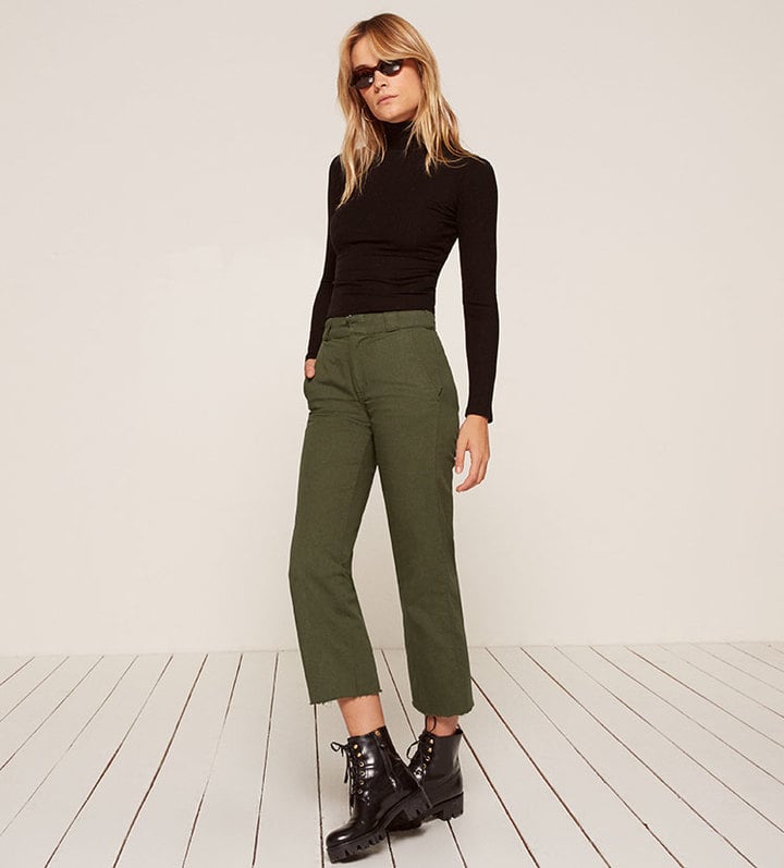 reformation work pant