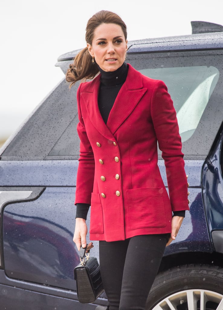 Kate Middleton Red Jacket May 2019