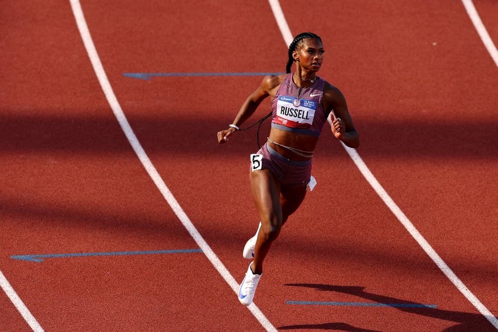 Masai Russell, Track and Field