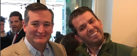 Donald Trump Jr., Ted Cruz Obama Birthday Cookie Instagram