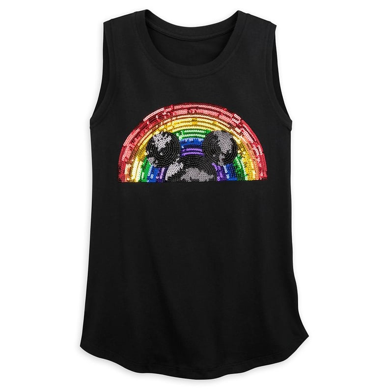Rainbow Disney Collection Mickey Mouse Sequined Tank Top