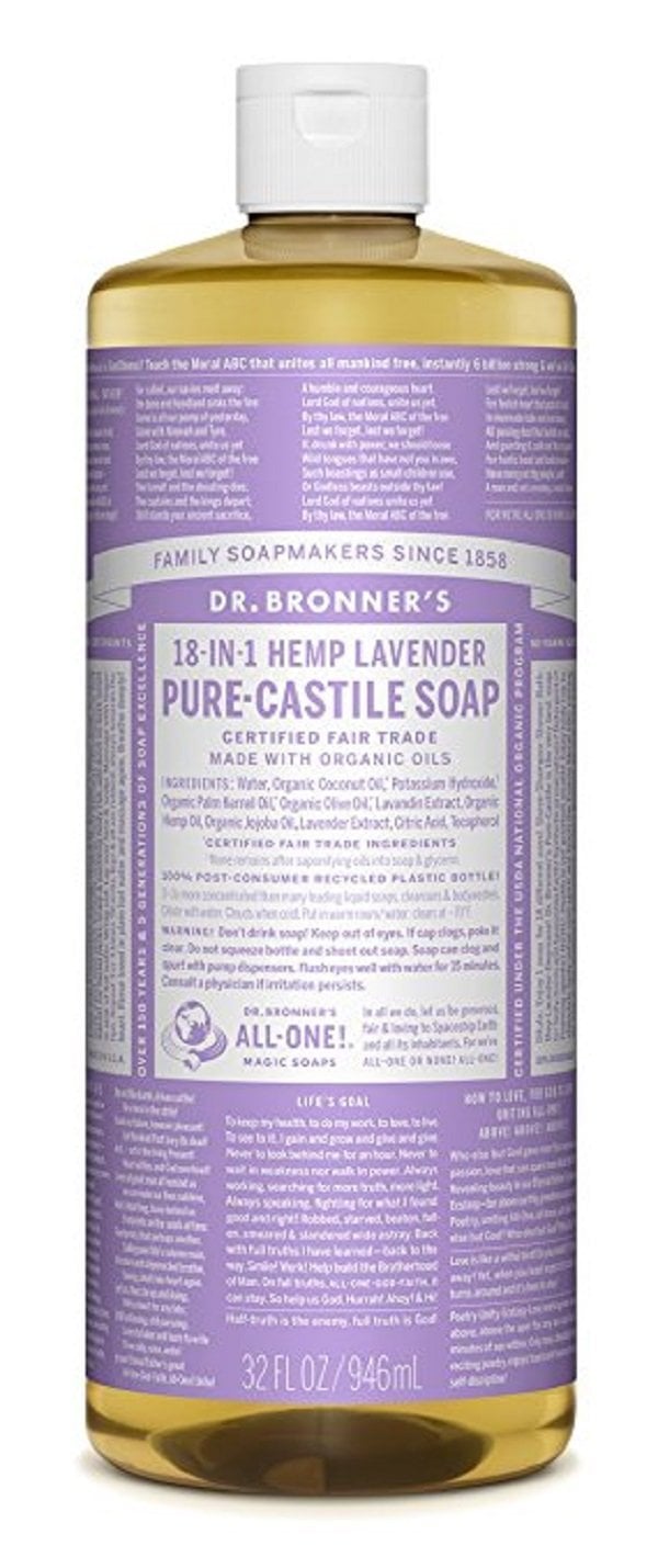 Dr. Bronner's Pure-Castile Liquid Soap — Lavender