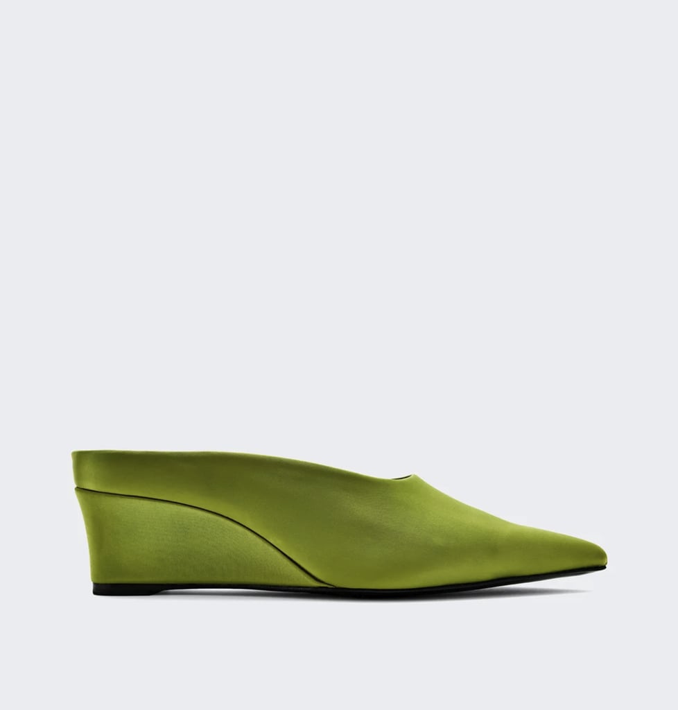 Simon Miller Satin Pointed Gala Wedge