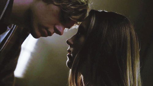 They fall for each other.