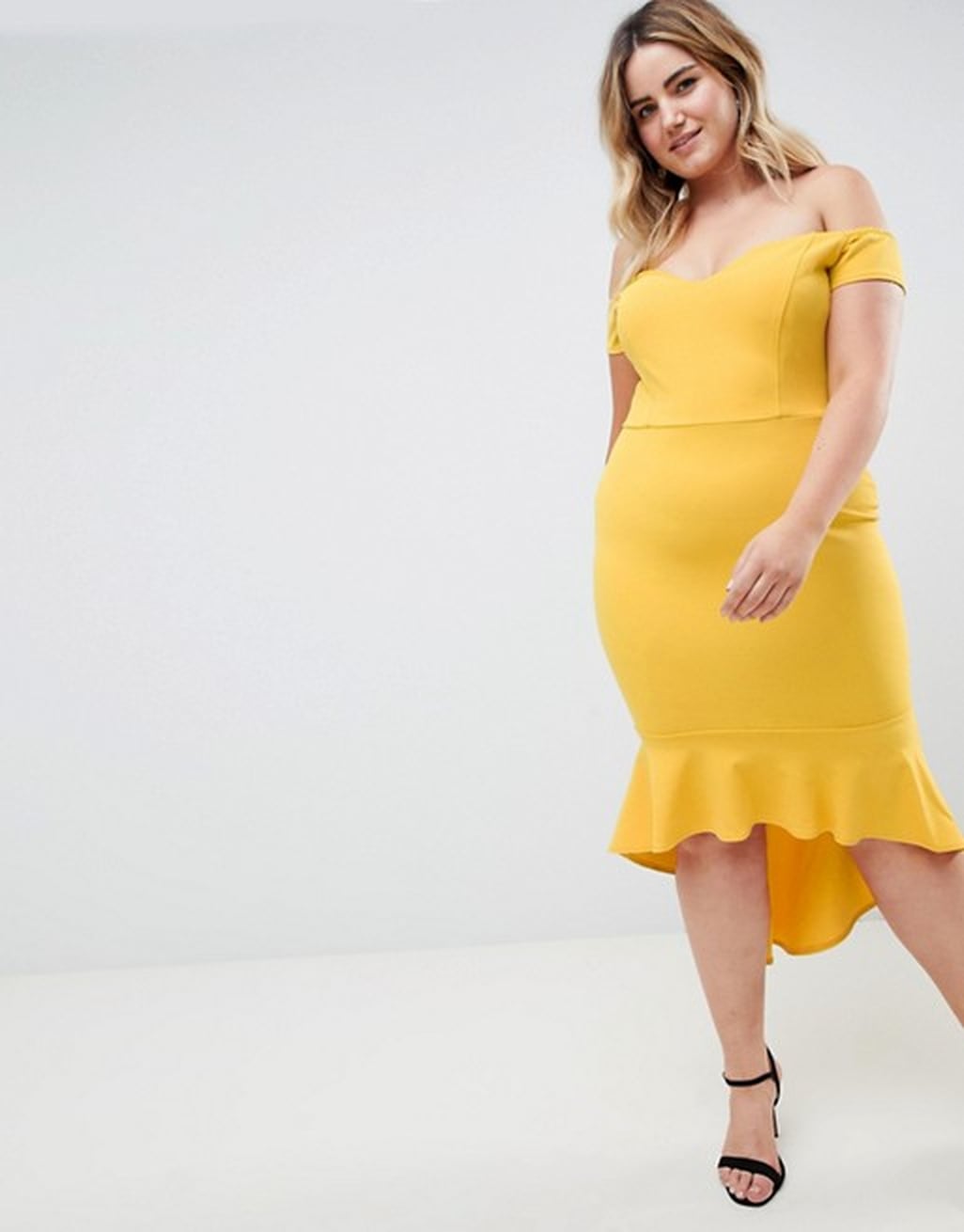 Meghan Markle Yellow Brandon Maxwell Dress | POPSUGAR Fashion