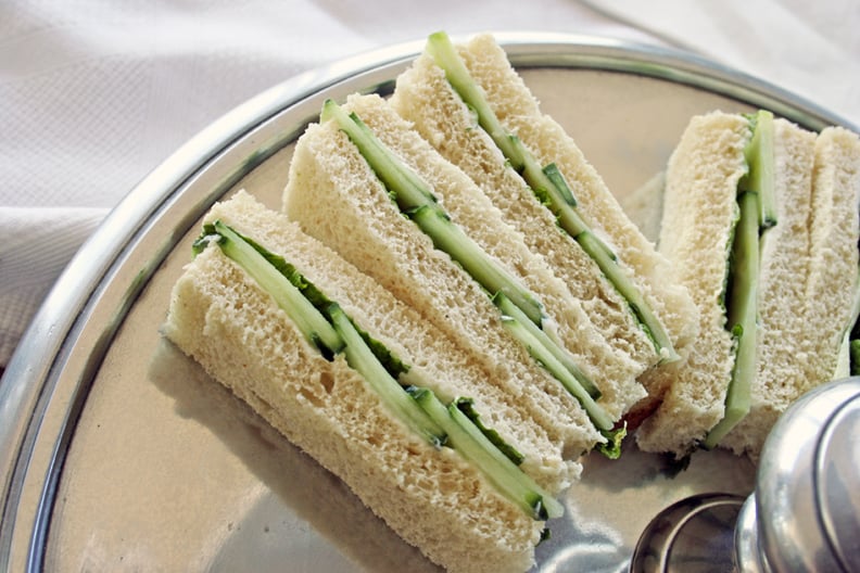 Cucumber Cream Cheese Finger Sandwiches