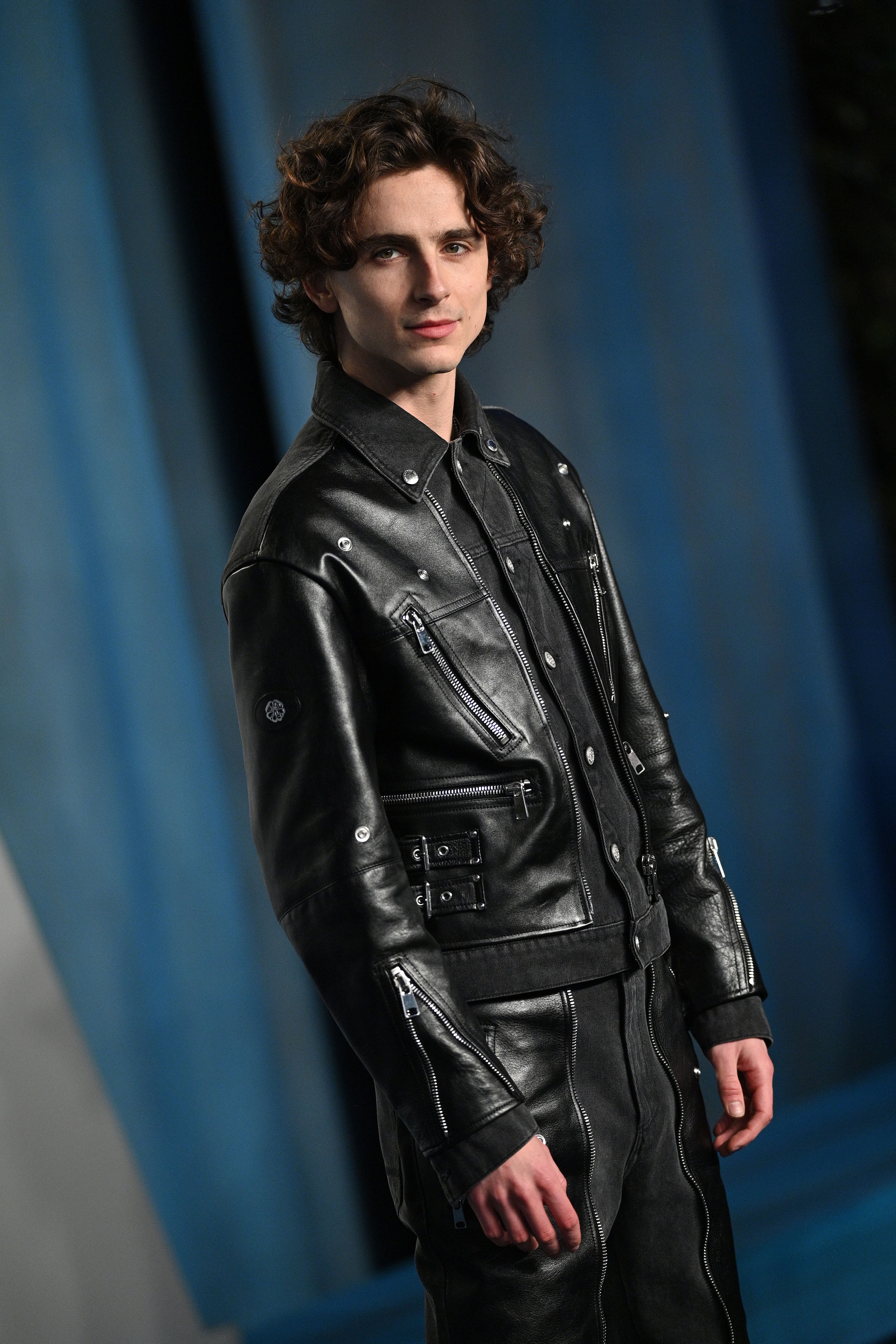 Timothee Chalamet attends the Louis Vuitton Menswear Fall/Winter News  Photo - Getty Images