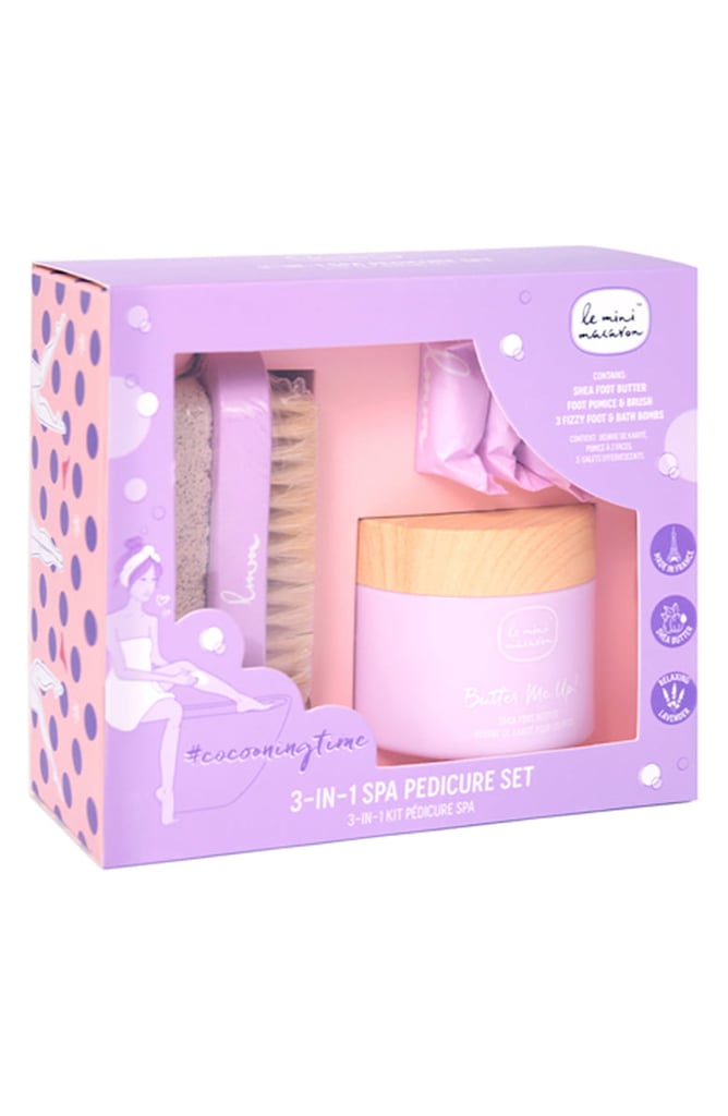 Le Mini Macaron Cocooning Time 3-in-1 Spa Pedicure Set