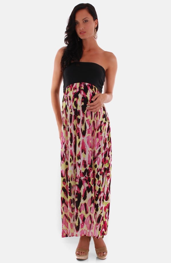 Everly Grey Grace Strapless Maternity Dress A Dozen Spring Shower