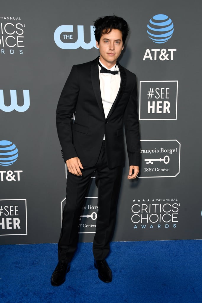 Cole Sprouse at the 2019 Critics' Choice Awards