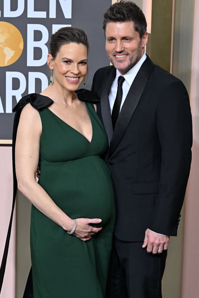 Hilary Swank at Golden Globes 2023